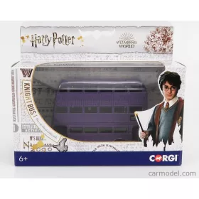   Corgi - Routemaster Knight Triple Decker Autobus Harry Potter - Movie Purple