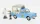 Corgi - Ford Thames Van, Wall's Ice Cream, 1:43