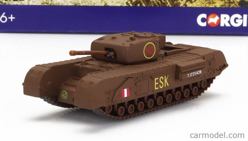 Corgi - Tank Churchill Mkiii 1941 - Cm. 8.0 Military Brown