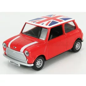 Corgi - AUSTIN MINI 1970 - ENGLISH FLAG RED
