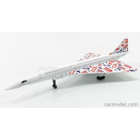   Corgi - Aerospatiale Concorde Airplane 1969 - 18.0 Cm X 8.5 Cm White