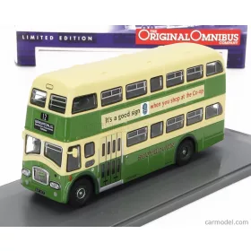 Corgi - Leyland Pd3 Autobus Queen Mary 1970 Green Cream