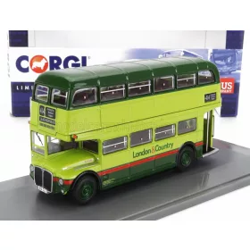   Corgi - AEC RM AUTOBUS LONDON   COUNTRY 414 LEATHERHEAD 1960 2 TONE GREEN