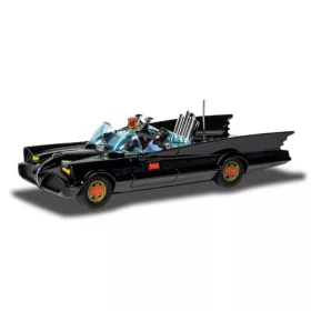   Corgi - BATMAN BATMOBILE WITH FIGURES BATMAN + ROBIN - RE-EDITION OF ONE OF THE MOST IMPORTANT CORGI TOYS MODELS BLACK