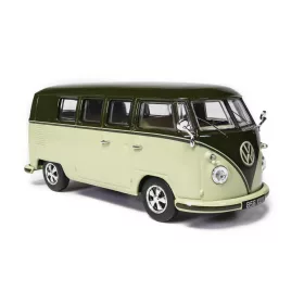   Corgi - Volkswagen Campervan Type 2 (T1) - Palm Green and Sand Green