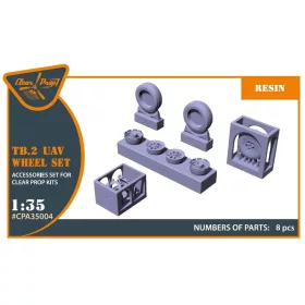 Clear Prop Models - TB.2 wheel set