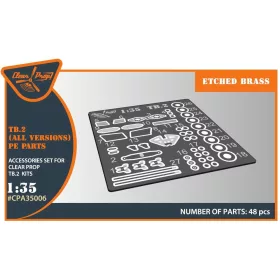 Clear Prop Models - TB.2 PE parts for CP kit