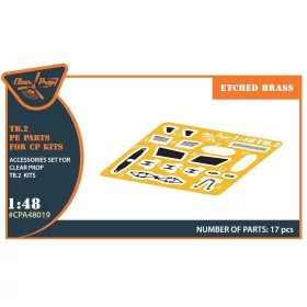 Clear Prop Models - TB.2 PE parts for CP kits