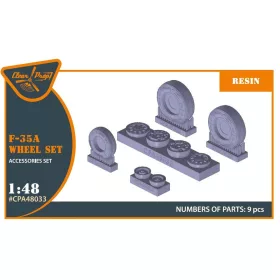 Clear Prop Models - F-35A wheel set