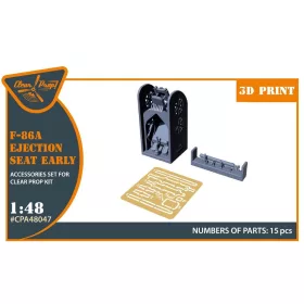 Clear Prop Models - F-86A Ejection seat early for CP kits