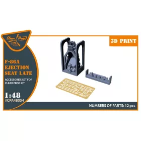 Clear Prop Models - F-86A Ejection seat late for CP kits