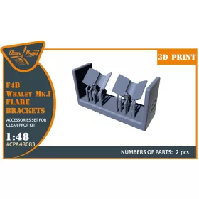   Clear Prop Models - F4B Whaley Mk.I Flare brackets for CP kits