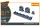 Clear Prop Models - Hs 129B2/3 Wheels set (weighted) for Takom kit