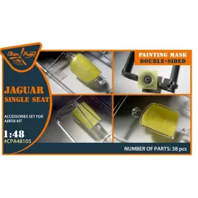   Clear Prop Models - Jaguar Single seat double-sided painting mask for Airfix kit