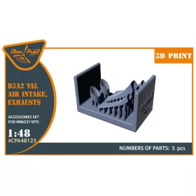   Clear Prop Models - D3A2 VAL air intake exhaust for Wingsy Kits