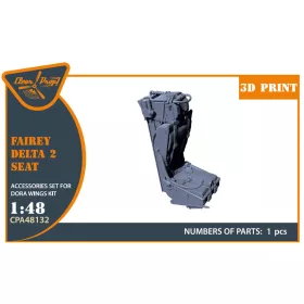   Clear Prop Models - Fairey Delta 2 Ejection seat for Dora Wings