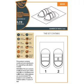   Clear Prop Models - Gloster E28/39 Pioneer vacuum formed canopy for CP kits CP72001/CP72007