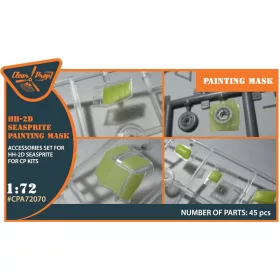 Clear Prop Models - HH-2D SEASPRITE for CP kit painting mask