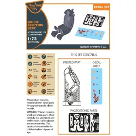   Clear Prop Models - KM-1M Ejection seat for CP kits and other