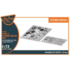 Clear Prop Models - I-16 type 5 PE set for CP kits