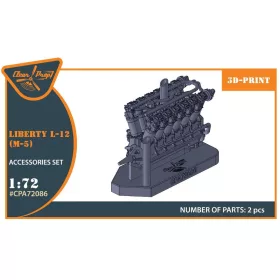 Clear Prop Models - Liberty L-12 engine set 3D print