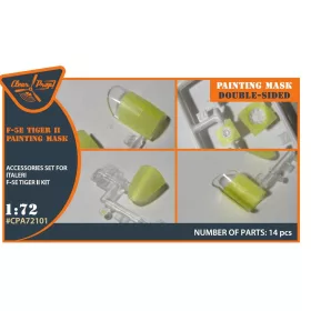   Clear Prop Models - F-5E Tiger II painting mask for Italeri kits