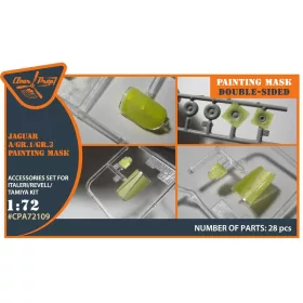   Clear Prop Models - Jaguar A/GR.1/GR.3 painting mask for Italeri/Revell/Tamiya kits