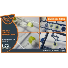   Clear Prop Models - F4U-4B/7 Corsair painting mask for Italeri kits
