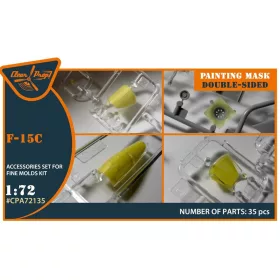 Clear Prop Models - F-15C painting mask for Finemolds kits