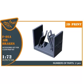 Clear Prop Models - F-86A air brakes for CP kits