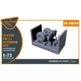 Clear Prop Models - Culver PQ-14 Exterior set for CP kits