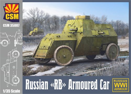 Copper State Models - 1/35 Russian RB Armoured Car (RB stands for Russo-Balt)