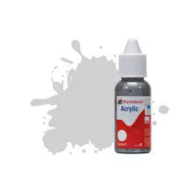   Humbrol - HUMBROL ACRYLIC DROPPER BOTTLE 14ML No 11 Silver - Metallic