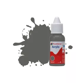   Humbrol - HUMBROL ACRYLIC DROPPER BOTTLE 14ML No 31 Slate Grey Matt