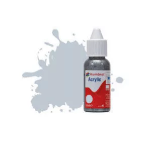   Humbrol - HUMBROL ACRYLIC DROPPER BOTTLE 14ML No 56 Aluminium - Metallic