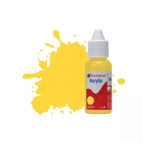   Humbrol - HUMBROL ACRYLIC DROPPER BOTTLE 14ML No 74 Linen Matt