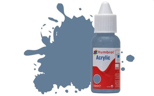 Humbrol - HUMBROL ACRYLIC DROPPER BOTTLE 14ML No.157 Azure Blue Matt
