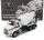 DM-Models - WESTERN STAR 4700 SB BETONIERA TANKER CEMENT MIXER TRUCK 3-ASSI 2018 WHITE