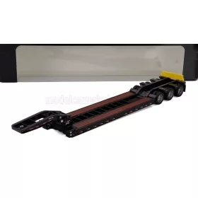   DM-Models - KENWORTH PIANALE TRAIL KING HYDRAULIC LOWBOY TRAILER BLACK WOOD