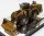 DM-Models - CATERPILLAR CAT994K RUSPA GOMMATA - SCRAPER TRACTOR WHEEL LOADER YELLOW BLACK