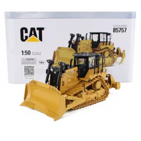   DM-Models - CATERPILLAR CATD8 RUSPA CINGOLATA - DOZER SCRAPER TRACK TYPE TRACTOR YELLOW BLACK