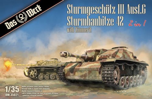 Das Werk - StuG III Ausf.G / StuH 42 2in1 mit Zimmerit