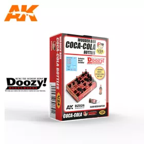 AK-Interactive  - 1940-1980 S Wooden Box Coca-Cola