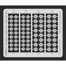 Eduard - Landing Lights 2 5 and 3mm
