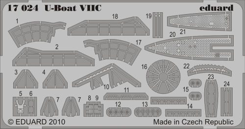 Eduard - U-Boat VIIC 1/350 for Revell