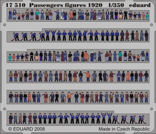 Eduard - Passengers Figures 1920 1/350