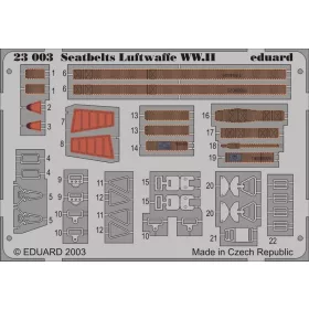 Eduard - Seatbelts Luftwaffe WWII 1/24