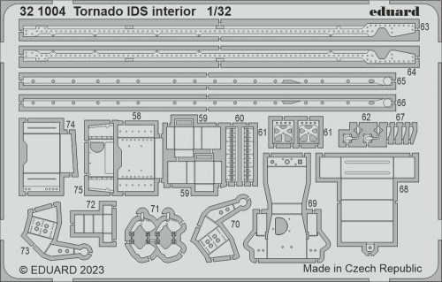 Eduard - Tornado IDS interior for ITALERI