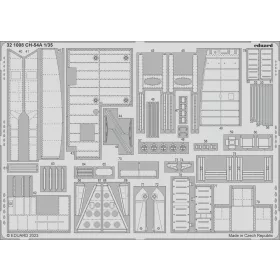 Eduard - CH-54A 1/35 ICM helikopter makett