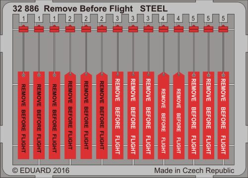 Eduard - Remove Before Flight Steel